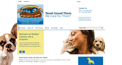 Desktop Screenshot of malabarcountryvetandgroomer.com